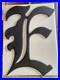 Vtg_Metal_Letter_E_Sign_OLD_ENGLISH_Font_heavy_steel_Hand_Tooled_24_x_17_1_2_01_imvv