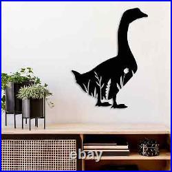 Wall Art Home Decor Metal Acrylic 3D Silhouette Poster USA Goose