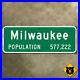 Wisconsin_Milwaukee_city_limit_2017_road_highway_sign_19x7_01_bu