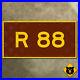 Wisconsin_R_88_highway_number_rustic_route_road_sign_16x8_01_gg