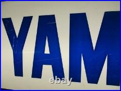 Yamaha Honda Illuminated Plastic Sign Shopping Street Display Vintage 51x7