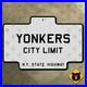Yonkers_New_York_city_limit_state_highway_road_sign_1922_marker_boundary_21x14_01_cgu